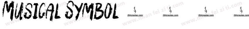 Musical Symbol字体转换
